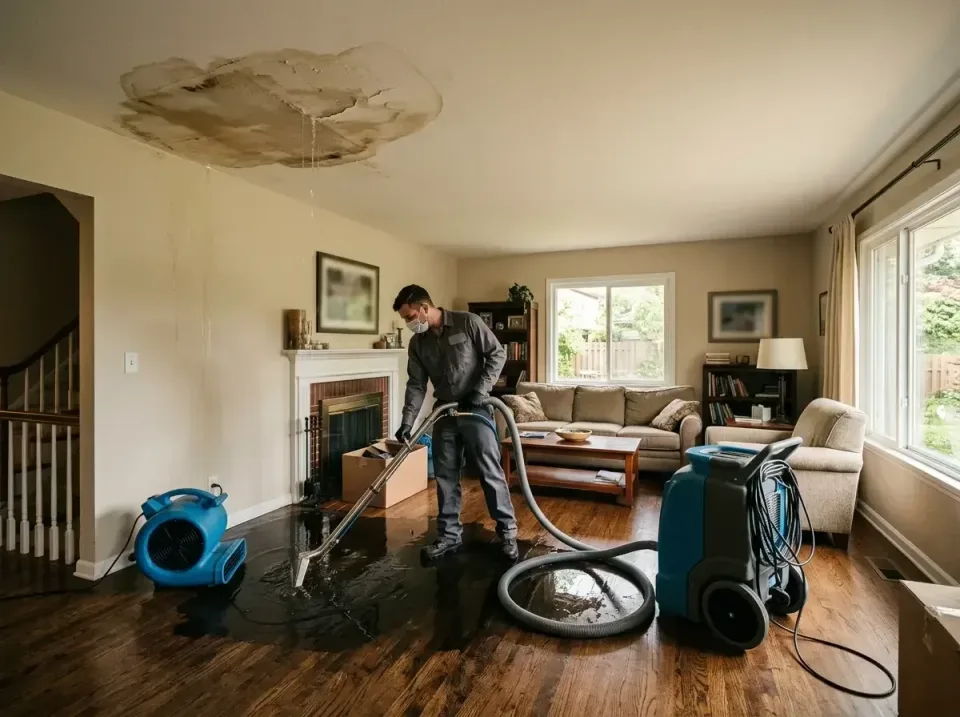 attic-pipe-burst-ceiling-drip-008 — frequently asked questions, Water Damage Restoration & Carpet Care in Danbury, CT